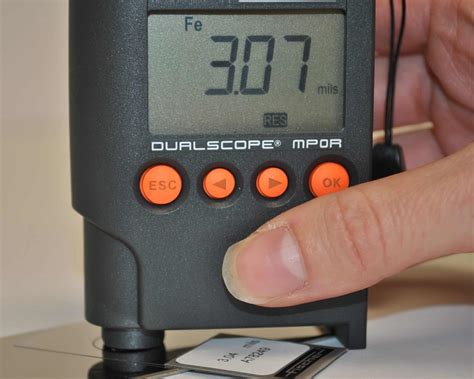 measuring dry film coating thickness according to sspc-pa 3|pa2 coating thickness.